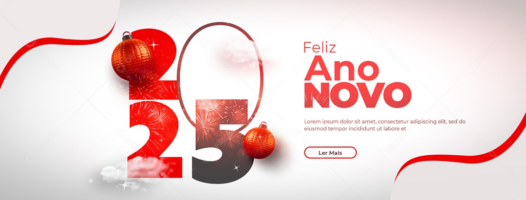 Happy New Year January 1 Social Media PSD Editable